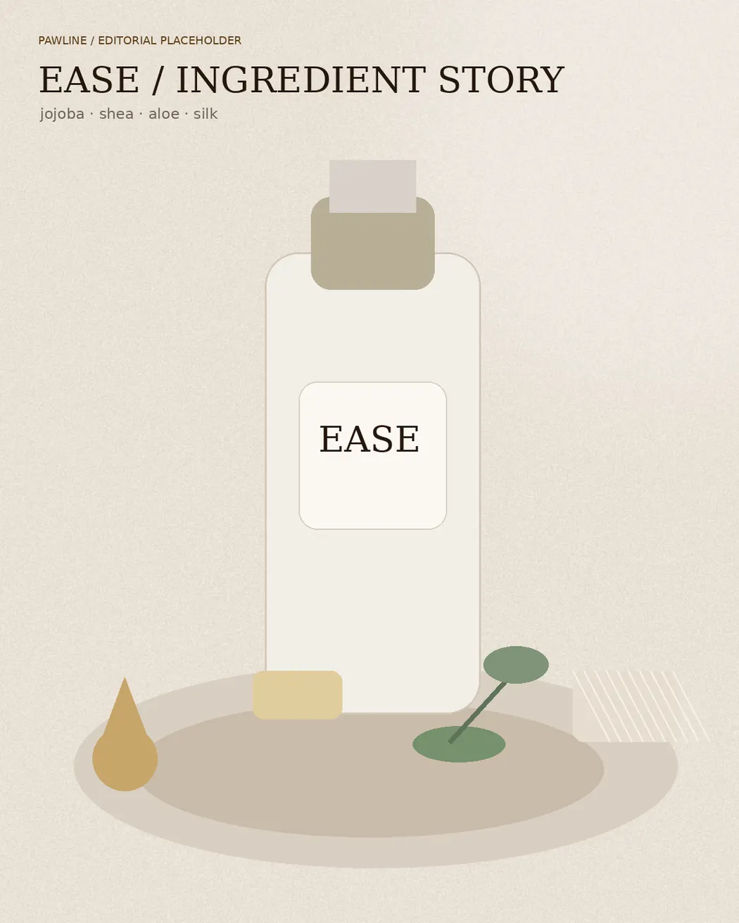 EASE — Dog Conditioner — Pawline editorial visual