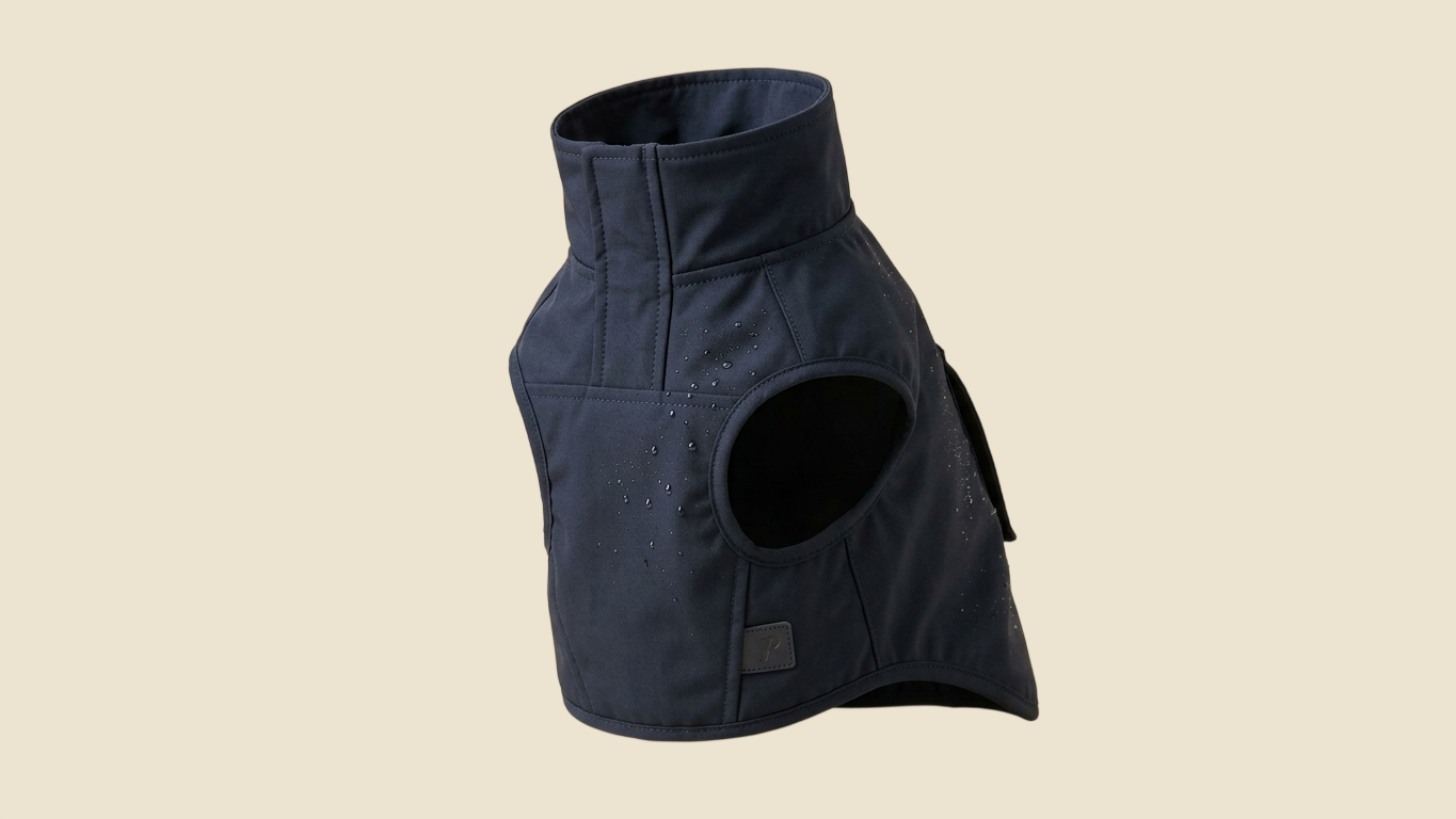 THE WAVE — Rain Jacket — Pawline editorial visual