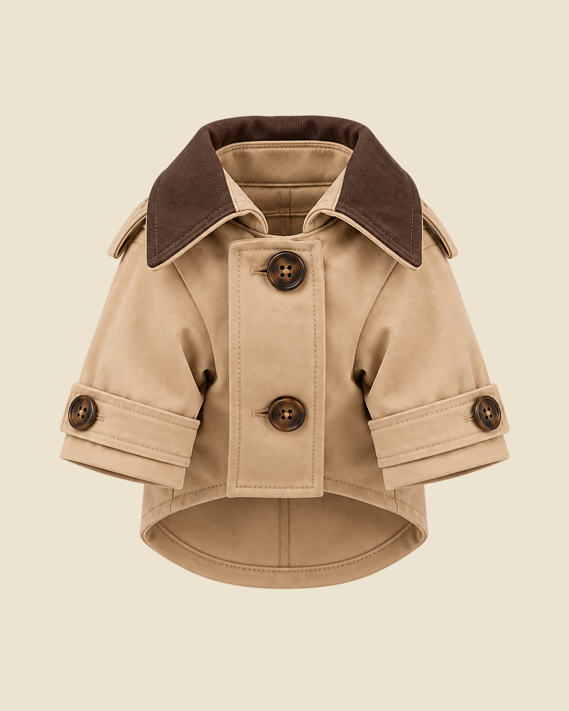 THE WAVE — Trench Coat — Pawline editorial visual